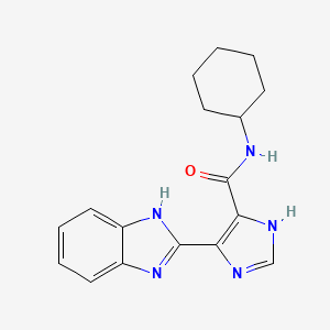 molecular formula C17H19N5O B12398109 Autophagy-IN-2 