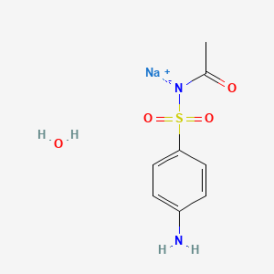 molecular formula C8H11N2NaO4S B1239812 Sulfacetamide sodium monohydrate CAS No. 6209-17-2