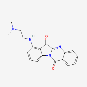 molecular formula C19H18N4O2 B12398176 Topoisomerase II inhibitor 6 