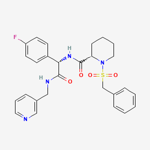 molecular formula C27H29FN4O4S B12398205 Mip-IN-1 