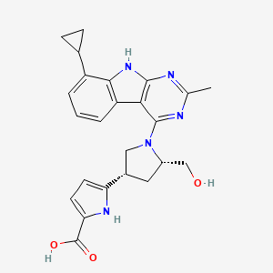 molecular formula C24H25N5O3 B12398223 Pdhk-IN-4 