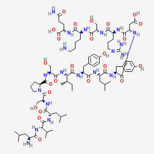 molecular formula C82H132N20O24 B12398258 Mhv eptm 