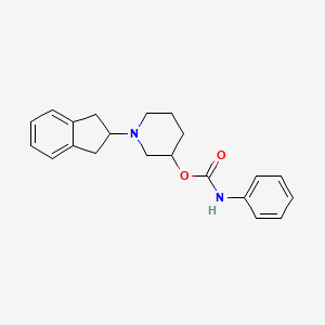 molecular formula C21H24N2O2 B12398296 BChE-IN-7 