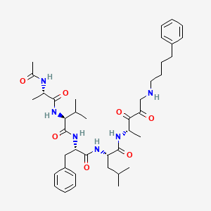 molecular formula C40H58N6O7 B12398308 Parl-IN-1 