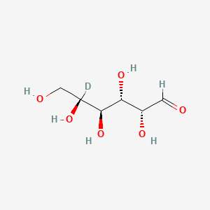 molecular formula C6H12O6 B12398312 D-Galactose-d1-4 