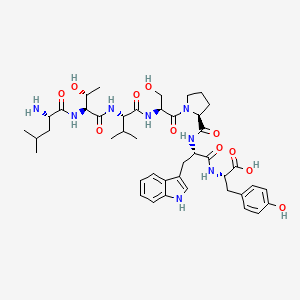 L-Leucyl-L-threonyl-L-valyl-L-seryl-L-prolyl-L-tryptophyl-L-tyrosine