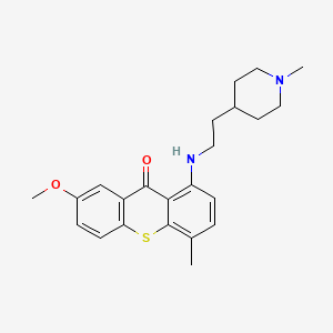 molecular formula C23H28N2O2S B12398403 tau/A|A40 aggregation-IN-1 