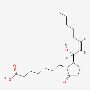 (14Z)-9-Oxo-13-hydroxyprost-14-enoic acid