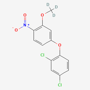 molecular formula C13H9Cl2NO4 B12398422 Chlomethoxyfen-d3 