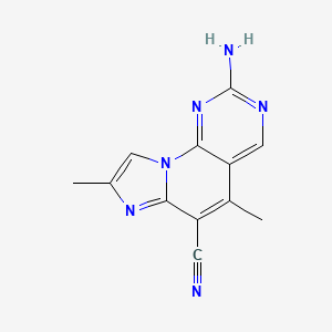 molecular formula C12H10N6 B12398451 Cdk4/6-IN-12 