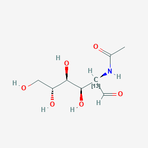 N-Acetyl-D-glucosamine-13C-3