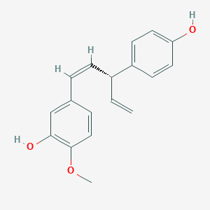 molecular formula C18H18O3 B12398489 Sonnerphenolic B 