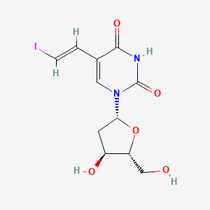 E-5-(2-iodovinyl)-2'-deoxyuridine
