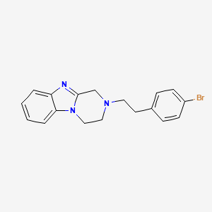 molecular formula C18H18BrN3 B12398505 mGluR2 modulator 4 