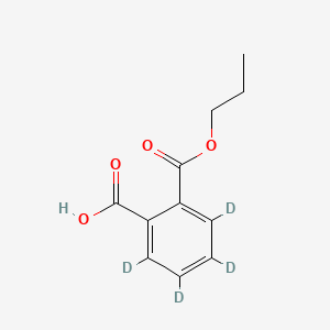 molecular formula C11H12O4 B12398508 Monopropyl Phthalate-d4 