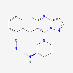 molecular formula C19H19ClN6 B12398515 Dpp-4-IN-1 