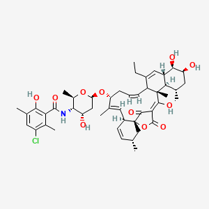 molecular formula C47H60ClNO11 B12398529 Wychimicin A 