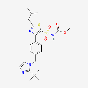 molecular formula C23H30N4O4S2 B12398553 AT2R antagonist 1 