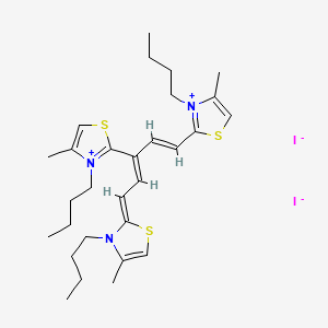 molecular formula C29H43I2N3S3 B1239856 Butyl-platonin CAS No. 79574-11-1