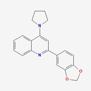 molecular formula C20H18N2O2 B12398583 AChE/BuChE-IN-2 