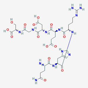 molecular formula C31H49N13O14 B12398614 Q-Peptide 