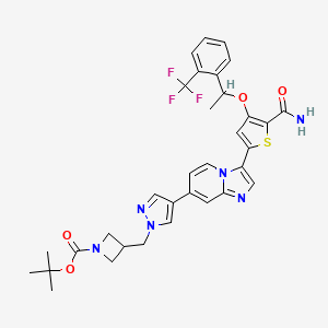 molecular formula C33H33F3N6O4S B12398619 Nek2-IN-6 