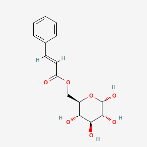 molecular formula C15H18O7 B1239862 t-Cinnamoyl glucose CAS No. 64461-97-8
