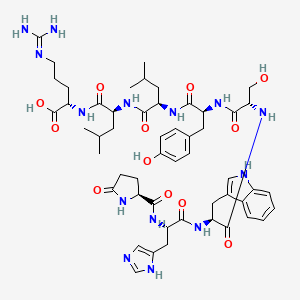 molecular formula C52H72N14O12 B12398631 (D-Leu6)-lhrh (1-8) 