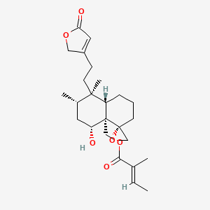 molecular formula C25H36O6 B12398660 Ajudecunoid A 