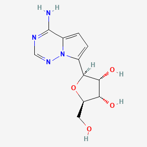 molecular formula C11H14N4O4 B12398677 Antiviral agent 17 