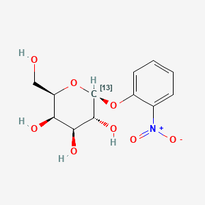 molecular formula C12H15NO8 B12398698 Onpg-13C 