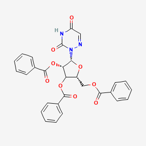 molecular formula C29H23N3O9 B12398783 2',3',5'-Tri-O-benzoyl-6-azauridine 