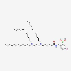 molecular formula C52H99BFN3O3 B12398828 Diamino lipid DAL4 