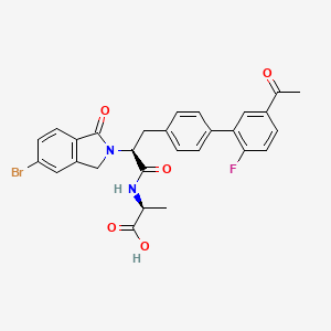 molecular formula C28H24BrFN2O5 B12398853 SYNTi 