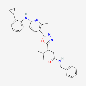 molecular formula C30H31N5O2 B12398859 Pdhk-IN-5 