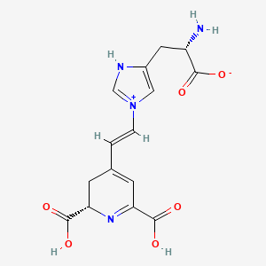 molecular formula C15H16N4O6 B1239889 Muscaaurin VII CAS No. 81943-08-0