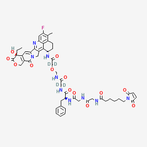 molecular formula C52H56FN9O13 B12398896 Deruxtecan-d4 