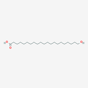 molecular formula C21H42O3 B1239894 21-Hydroxyhenicosanoic acid 