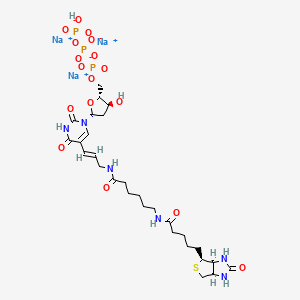 molecular formula C28H42N6Na3O17P3S B12398958 Biotin-11-dUTP (trisodium) 