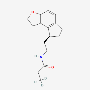 molecular formula C16H21NO2 B12398988 Ramelteon-d3 