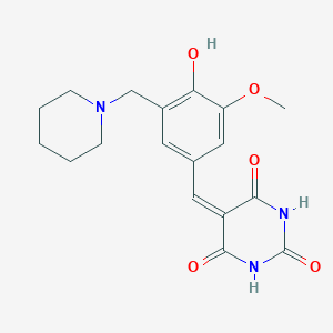 molecular formula C18H21N3O5 B12399056 Parp1-IN-9 