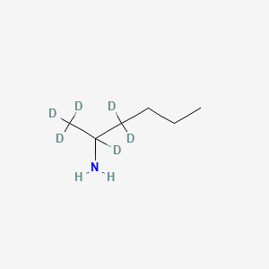 (+/-)-2-Aminohexane-1,1,1,2,3,3-d6