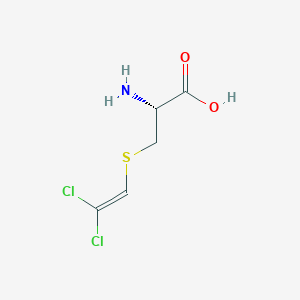 molecular formula C5H7Cl2NO2S B123991 3-[(2,2-二氯乙烯)硫基]-L-丙氨酸 CAS No. 3326-09-8
