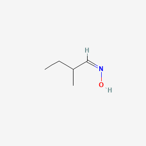 molecular formula C5H11NO B1239911 (E)-2-methylbutanal oxime CAS No. 49805-56-3