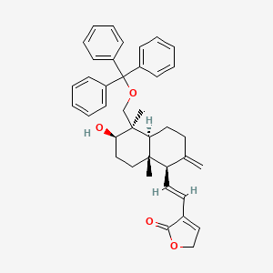 molecular formula C39H42O4 B12399121 Zikv-IN-2 