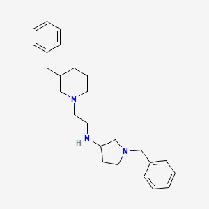 molecular formula C25H35N3 B12399135 BuChE-IN-5 