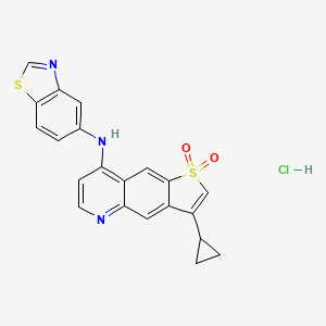 molecular formula C21H16ClN3O2S2 B12399138 Ripk3-IN-2 