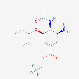 molecular formula C16H28N2O4 B12399139 Oseltamivir-d3-1 