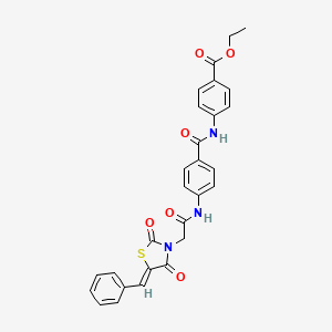 molecular formula C28H23N3O6S B12399151 Vegfr-2-IN-24 