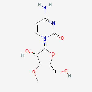 molecular formula C10H15N3O5 B12399165 4-amino-1-[(2R,3S,5R)-3-hydroxy-5-(hydroxymethyl)-4-methoxyoxolan-2-yl]pyrimidin-2-one 